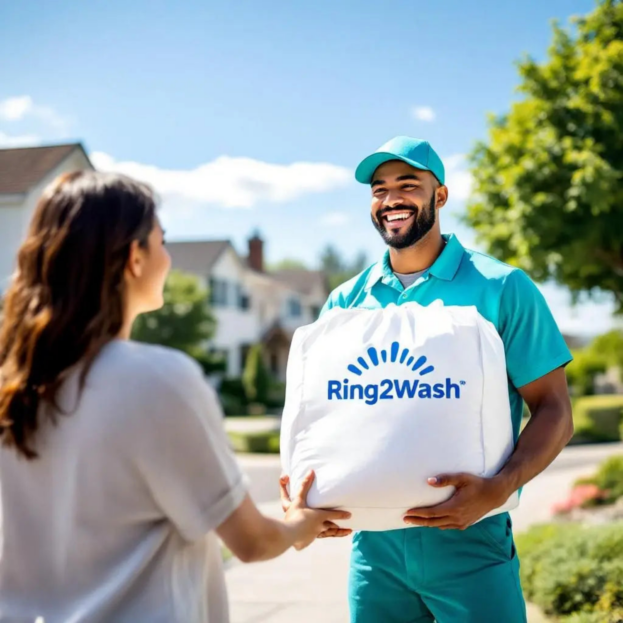 Schedule a booking Mobile Laundry Service - Ring2Wash